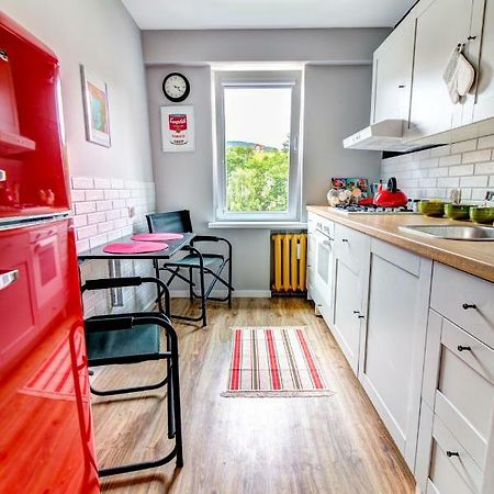 Apartament Halinka Salon, Sypialnia, Kuchnia, Balkon Powierzchnia 50M Krynica Zdroj Ngoại thất bức ảnh