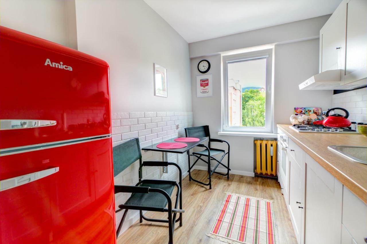 Apartament Halinka Salon, Sypialnia, Kuchnia, Balkon Powierzchnia 50M Krynica Zdroj Ngoại thất bức ảnh